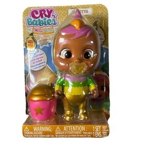 Cry Babies Magic Tears‎ Golden Edition Loretta Doll & Accessories New!